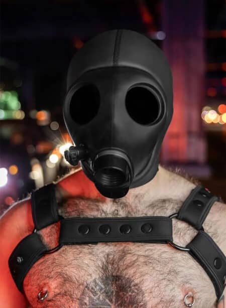 Mr. S Blackout Gas Mask Hood Small