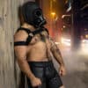 Mr. S Blackout Gas Mask Hood Small