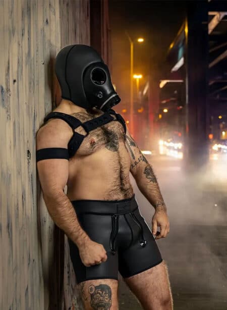 Mr. S Blackout Gas Mask Hood Small