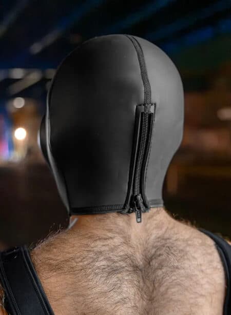 Mr. S Blackout Gas Mask Hood Small