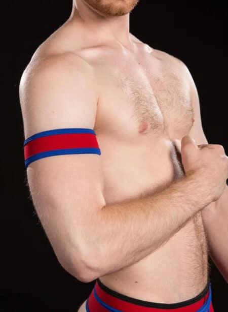 Mr. S Neoprene Bold Color Bicep Strap Custom colors Small