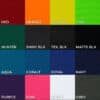 Mr. S Neoprene Bold Color Bicep Strap Custom colors Small