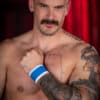Mr. S Neoprene Bold Color Wristband: Custom Colors Small/Medium