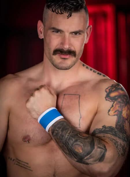 Mr. S Neoprene Bold Color Wristband: Custom Colors Small/Medium