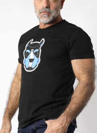 Cellblock 13 Pup Tron T-shirt Blue
