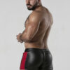 Locker Gear 3 Way Zipper Contrast Short Red