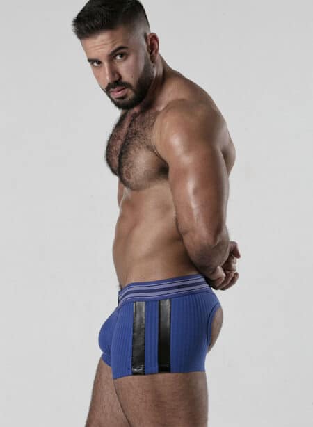 Locker Gear Backroom Bottomless Boxer Blue