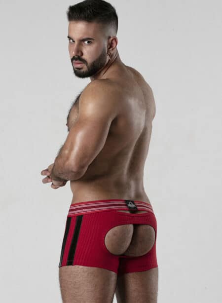 Locker Gear Backroom Bottomless Boxer Red