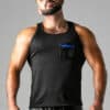 Locker Gear Mesh Tanktop Blue