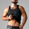 Locker Gear Mesh Tanktop Blue