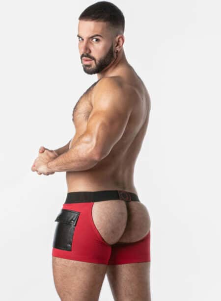 Locker Gear Punch Hole Short Chaps
