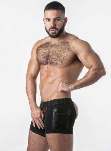 Locker Gear Punch Hole Short Chaps