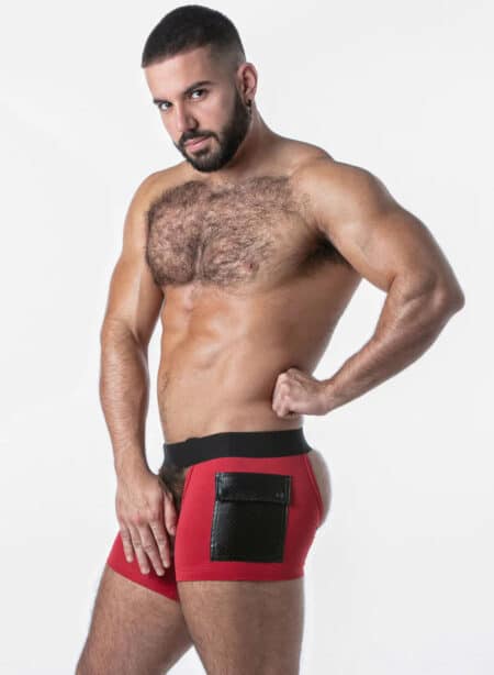 Locker Gear Punch Hole Short Chaps