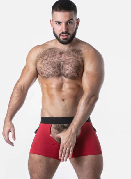 Locker Gear Punch Hole Short Chaps
