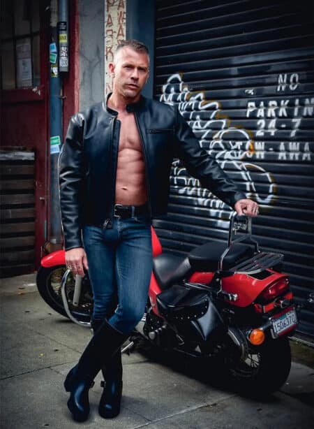 Mr. S Leather Motocross Jacket