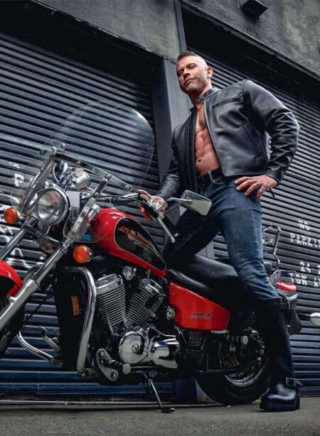 Mr. S Leather Motocross Jacket