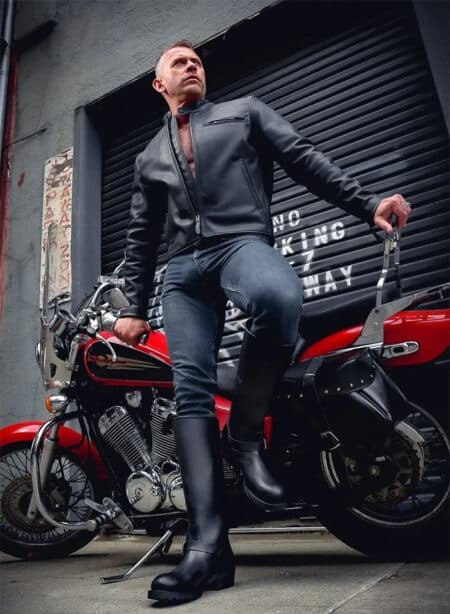 Mr. S Leather Motocross Jacket