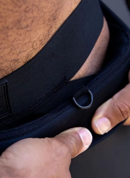 Mr. S Neo Chap Shorts Black