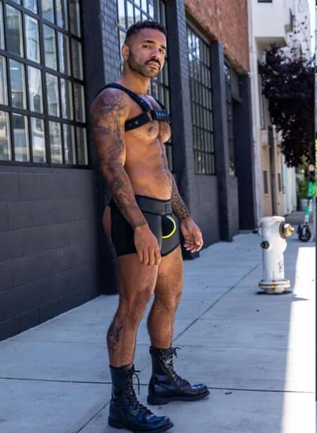 Mr. S Neo Chap Shorts Black