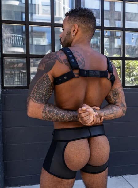 Mr. S Neo Chap Shorts Black