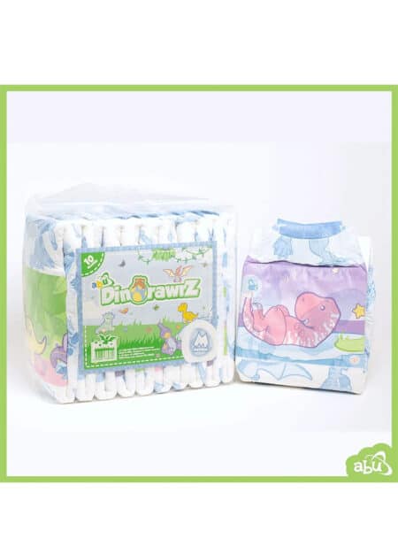 ABUniverse DinoRawrz 2-Pack Diapers