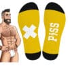 SneakXX Football Socks Yellow Piss