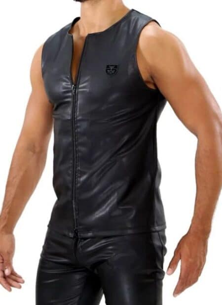 ToF Zipped Tank Top Fetish