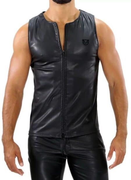 ToF Zipped Tank Top Fetish