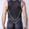 Cellblock 13 Pup Tron Singlet Blue