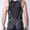Cellblock 13 Pup Tron Singlet Grey