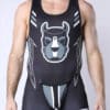 Cellblock 13 Pup Tron Singlet Grey
