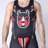 Cellblock 13 Pup Tron Singlet Red