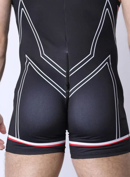 Cellblock 13 Pup Tron Singlet Red