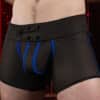 Mr. S Leather FuckGear Chaps Shorts Blue