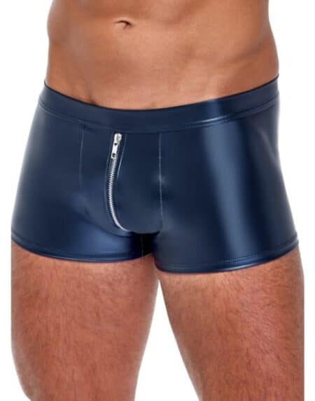 NEK Men's Blue Metallic Short