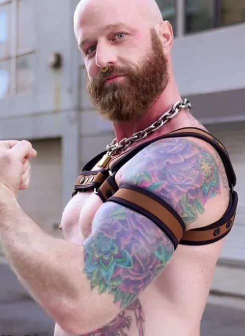 neo bicep band brown