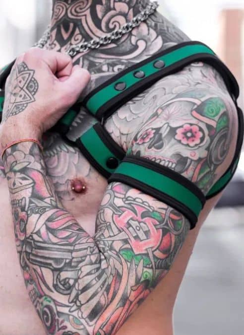 neo bicep band hunter green