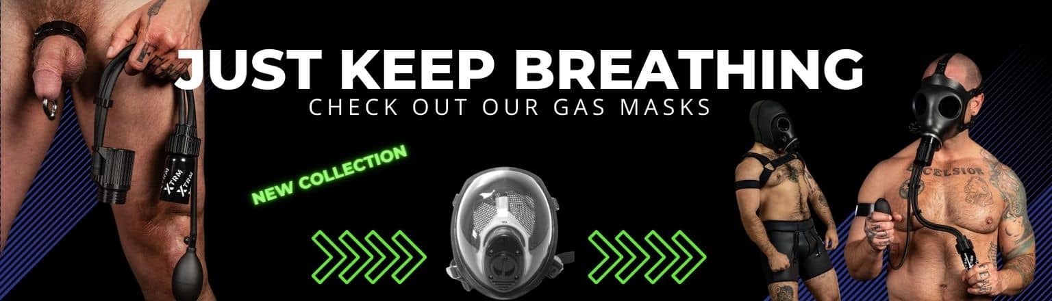 Gas Mask collection at Underground Fetish