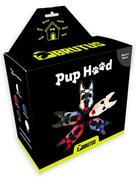 Brutus Vegan Leather Pup Hood