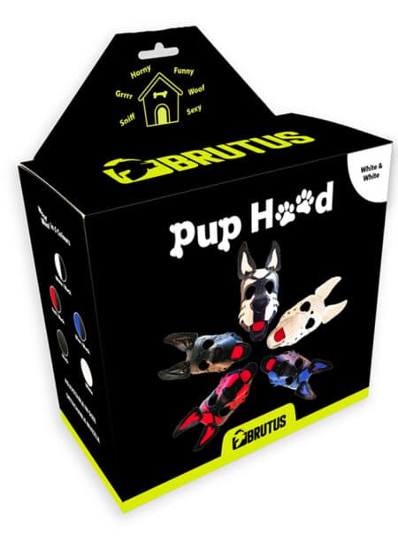 Brutus Vegan Leather Pup Hood