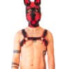 Brutus Vegan Leather Pup Hood
