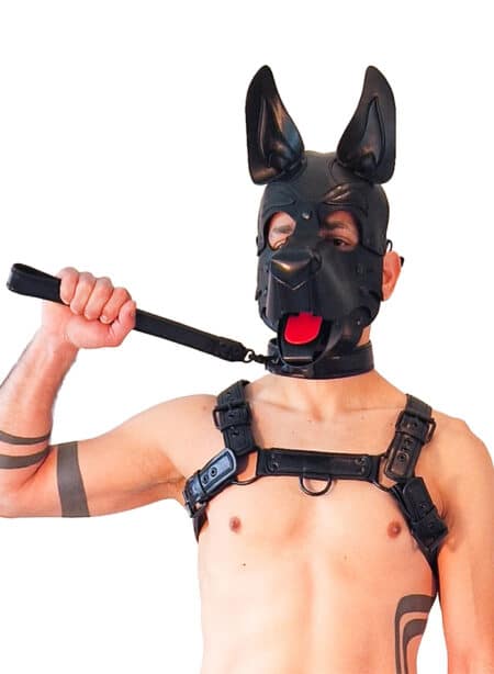 Brutus Vegan Leather Short Pup Leash