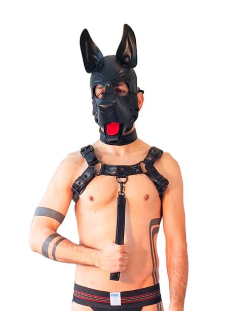 Brutus Vegan Leather Short Pup Leash