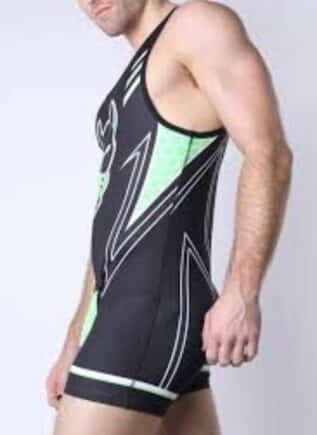 Cellblock 13 Pup Tron Singlet Lime