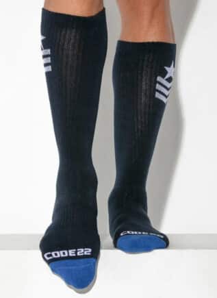 CODE 22 Military Socks Navy Blue