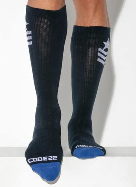 CODE 22 Military Socks Navy Blue