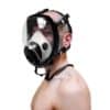 GASMASTER Black MSK Smoke Full Visor Gas Mask