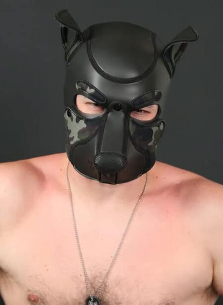 Mr. S Neo Frisky Pup Hood Camo