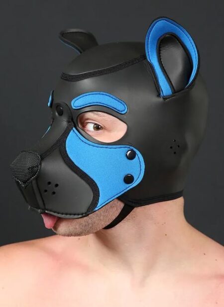 Mr. S Neo Frisky Pup Hood Cobalt Blue