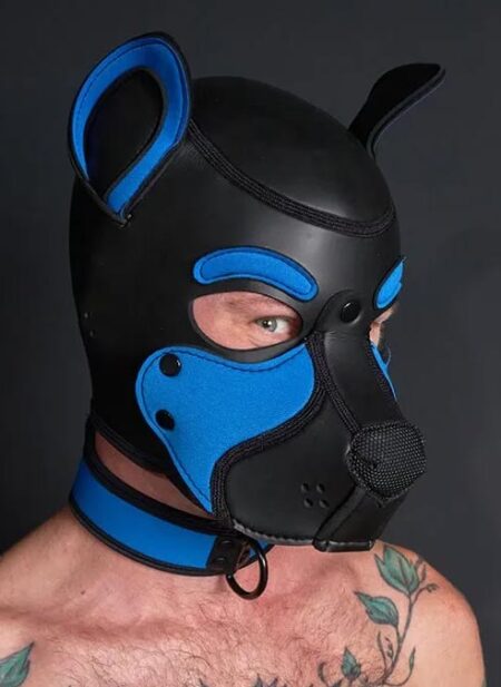 Mr. S Neo Frisky Pup Hood Cobalt Blue